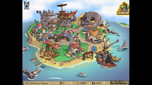 Скриншот из игры Pirateers 2 - 1