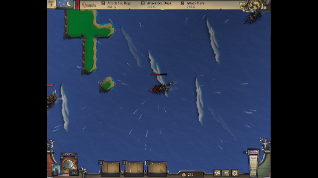 Скриншот из игры Pirateers 2 - 4