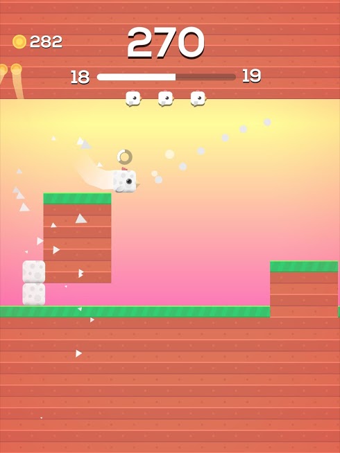 Скриншот из игры Square Bird - 2