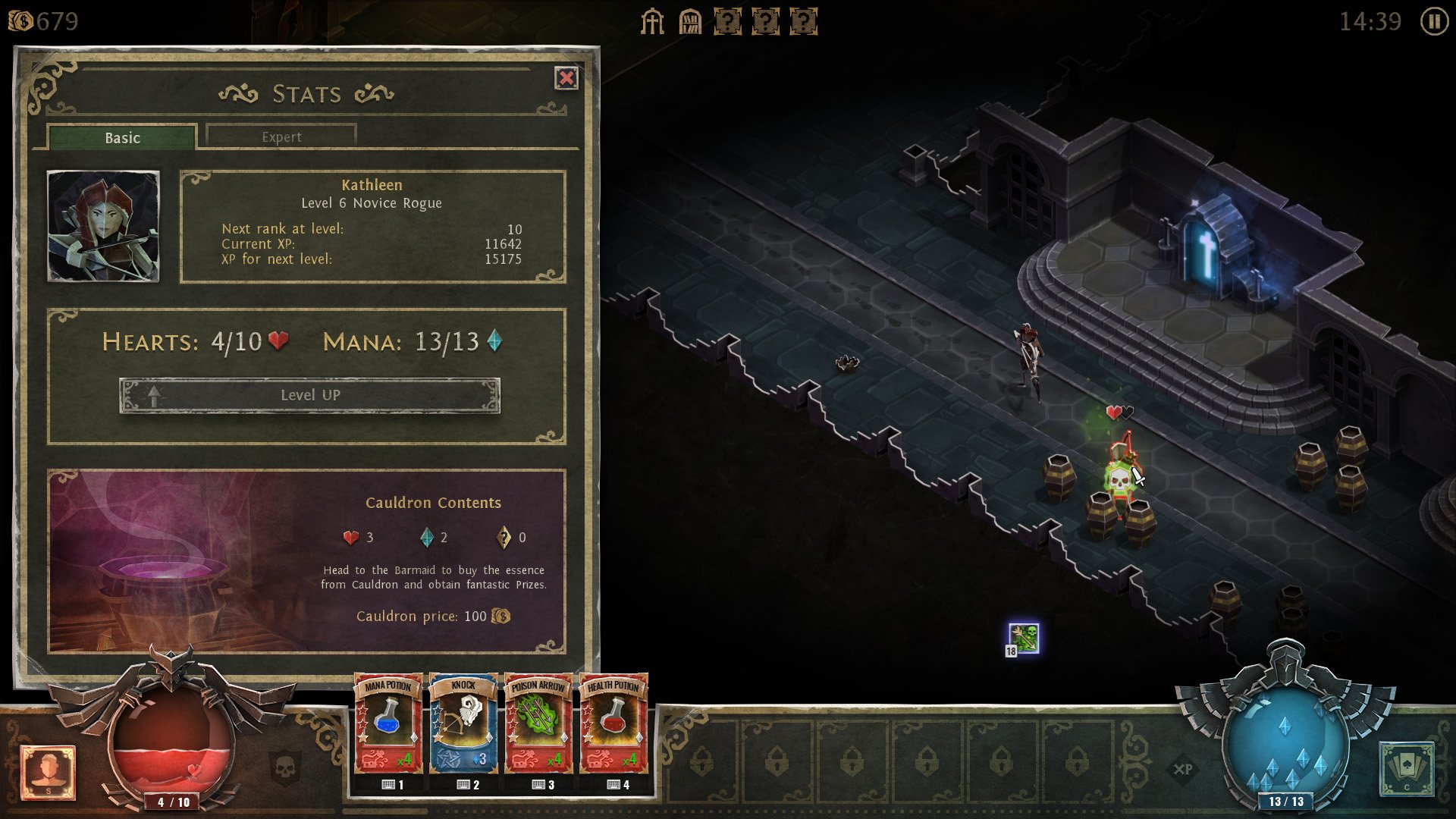 Скриншот из игры Return 2 Games: Book of Demons