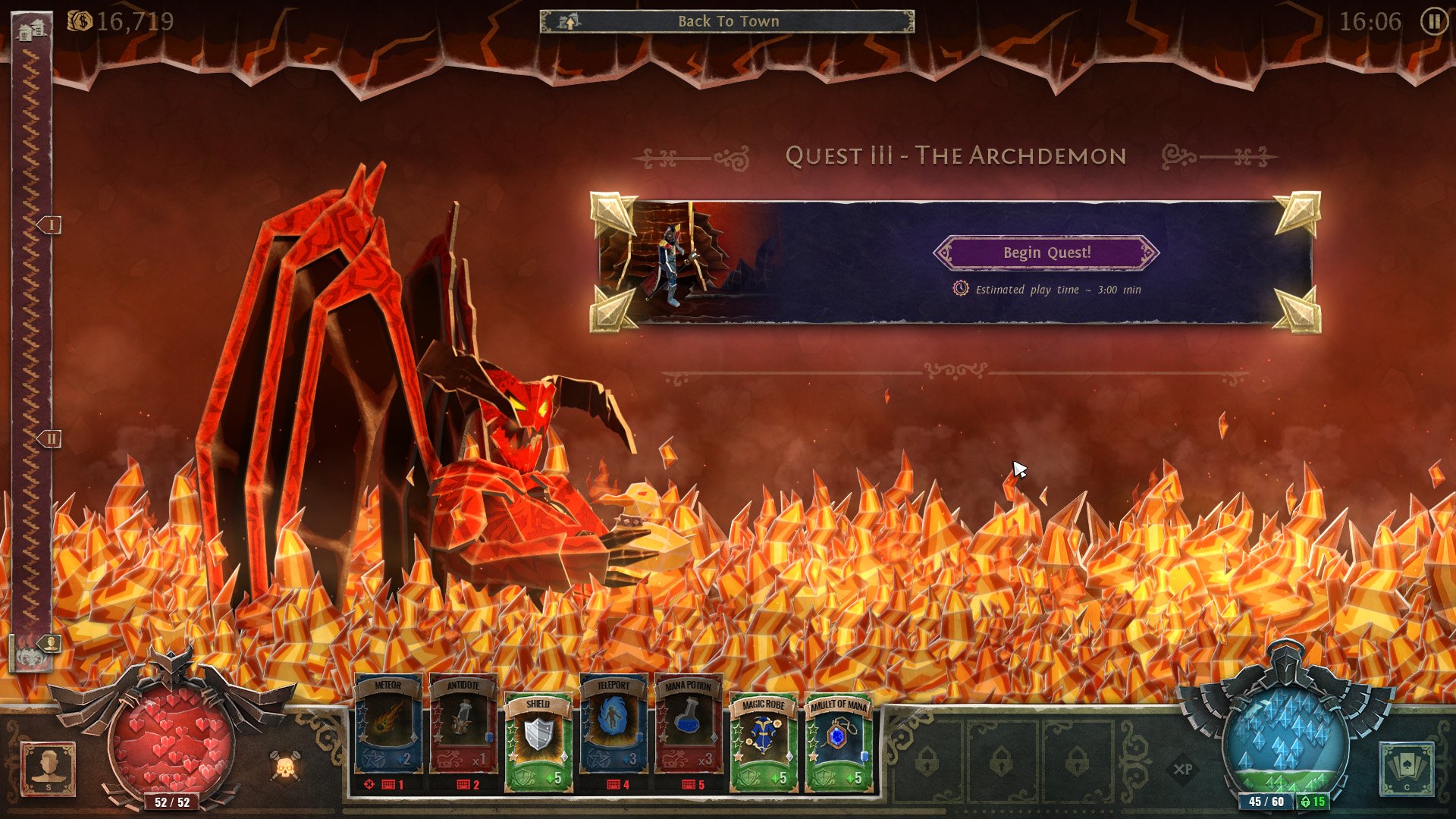 Скриншот из игры Return 2 Games: Book of Demons