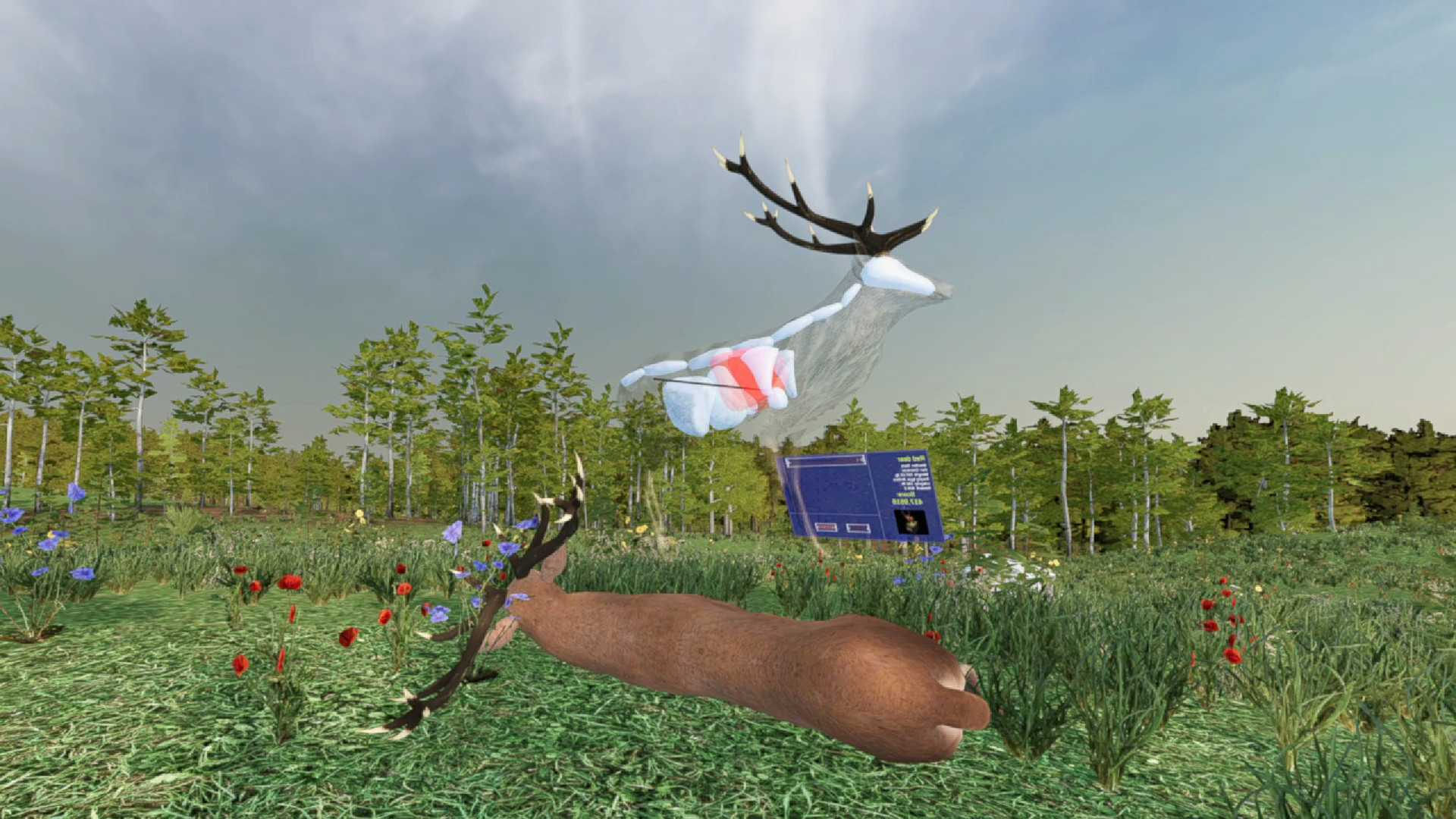 Скриншот из игры Virtual Hunter
