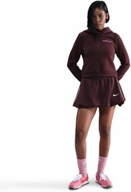 W NSW PHNX FLC SHRUNKEN HOODIE 652 L