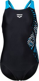 GIRL'S ARENA VORTEX SWIMSUIT V BACK 580 128