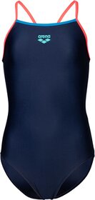 GIRL'S ARENA SWIMSUIT LIGHT DROP SO - 780/NAVY-FLU