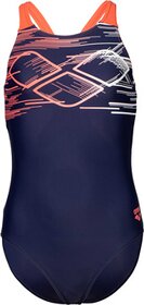 GIRL'S ARENA PASTIME SWIMSUIT V BACK 730 140