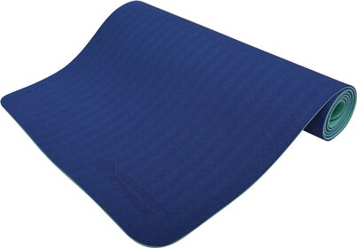 SK Fit BICOLOR YOGA MATTE 4mm (navy-mint) im Carrybag 000 -
