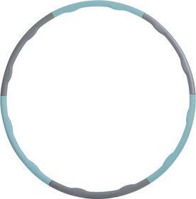 Schildkröt Fitness-Hoop, Hula-Hoop Ring, 100cm Durchmesser, 1,2kg, Anthrazit-Skyblue, in 4-Farb Karton, 960236 000 -