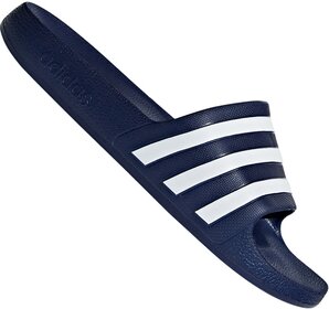 ADILETTE AQUA - 000/DKBLUE/FTWWHT/DKBLUE