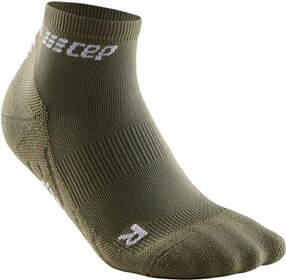 CEP the run socks, low cut, v4, men - 155/olive