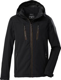 KOW 79 MN SFTSHLL JCKT - 00200/schwarz