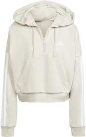 Essentials 3-Streifen French Terry Quarter-Zip  000 L