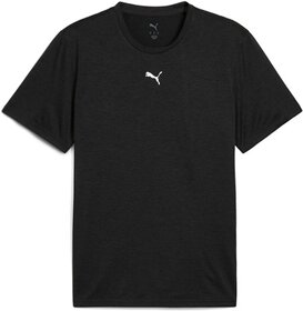 M TAD ESSENTIALS HEATHER CAT Tee (C - 001/PUMA Bla