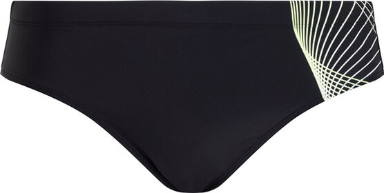 He.-Badehose Norm Briefs M - 902/BLACK/GREEN LIME