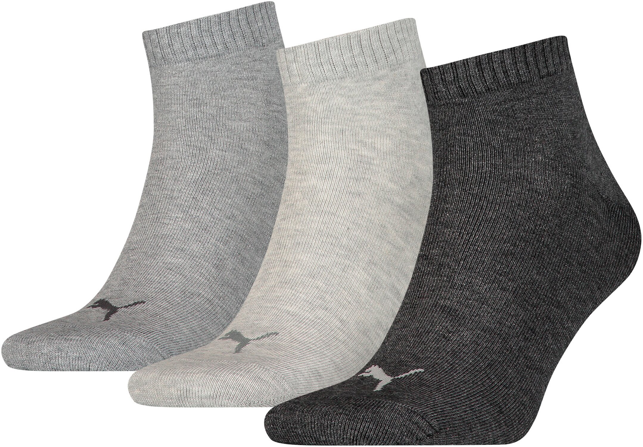 Puma unisex quarter plain 3p deals