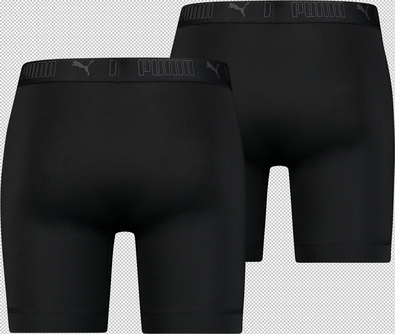 PUMA SPORT MICROFIBER LONG BOXER 2P 001 S