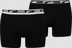 PUMA MEN MULTI LOGO BOXER 2P 001 S