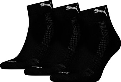 PUMA UNISEX CUSHIONED QUARTER 3P 001 35-38