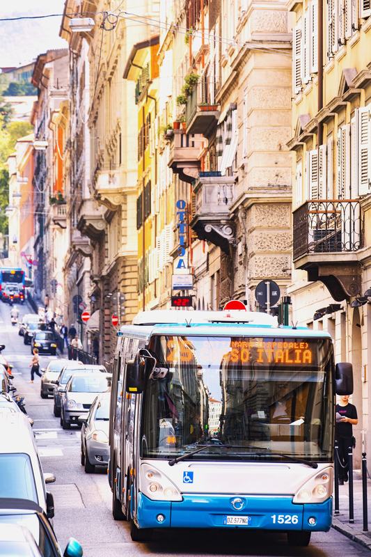 Linea urbana 25 di Trieste.