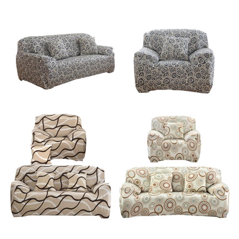 Софа Мебель покрытия Slipcover большой эластичных печатных диван крышкой
