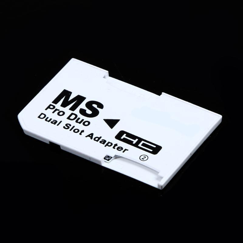 Двойной слот Micro SD SDHC TF для памяти Stick MS Pro Duo кардридер для адаптации карта памяти memorystick duo pro sony ms hx16b t1