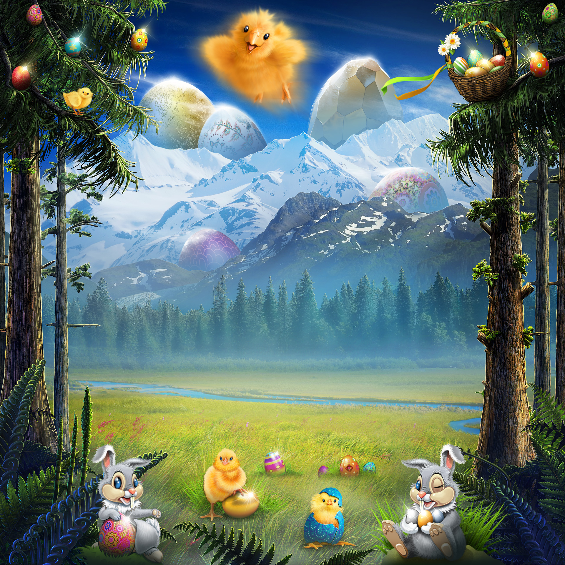 Mammoth Chase Easter Edition