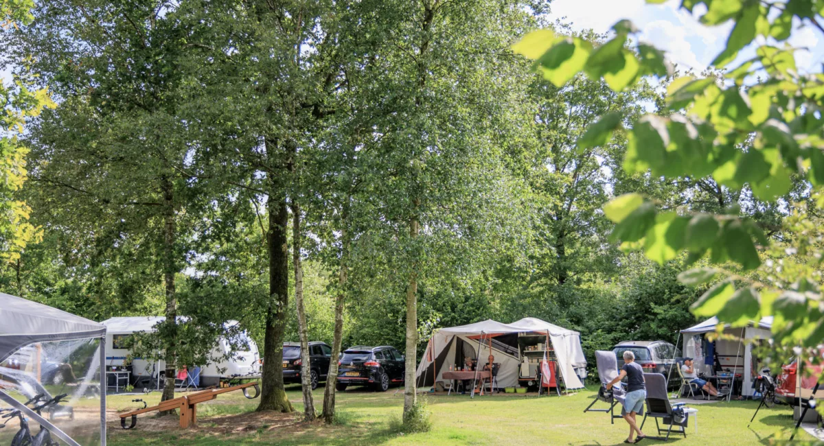 Familiecamping kamperen recreatiepark Kaps Twente 