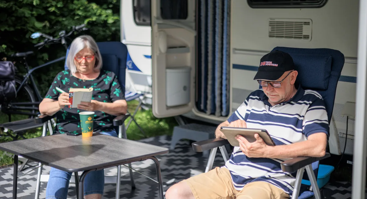 Camping senioren kamperen Twente Tubbergen Kaps 