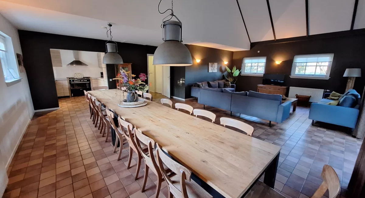 Gezellige groepsaccommodatie voor maximaal 18 personen 