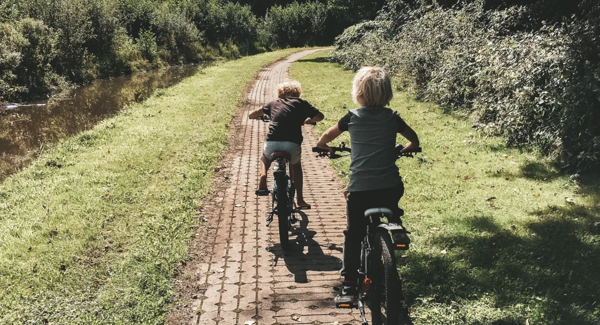 Fietsen wandelen Twente Tubbergen kinderen 