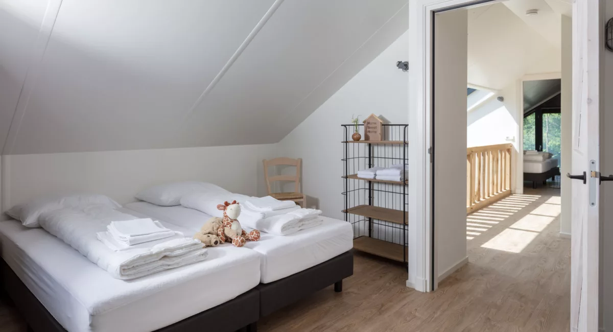 10 persoons Twente Lodge bungalow met 4 slaapkamers 