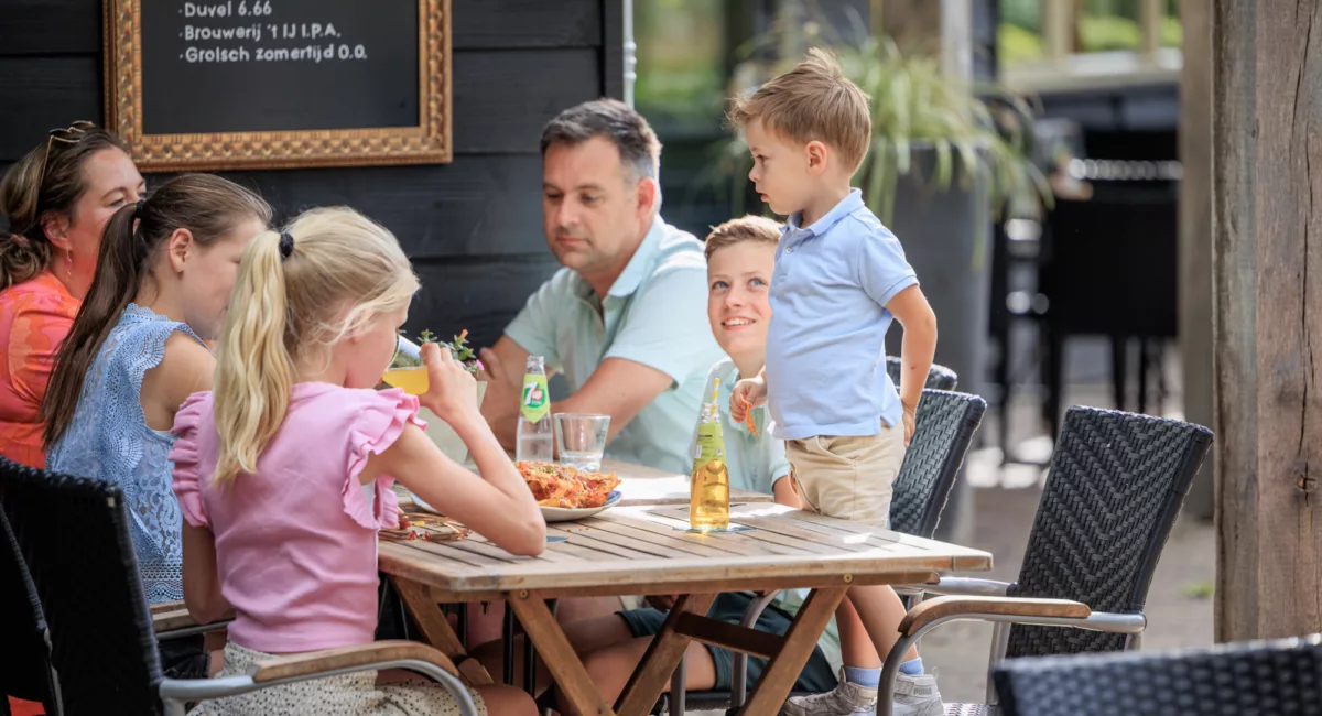 Camping met kindvriendelijke restaurant 