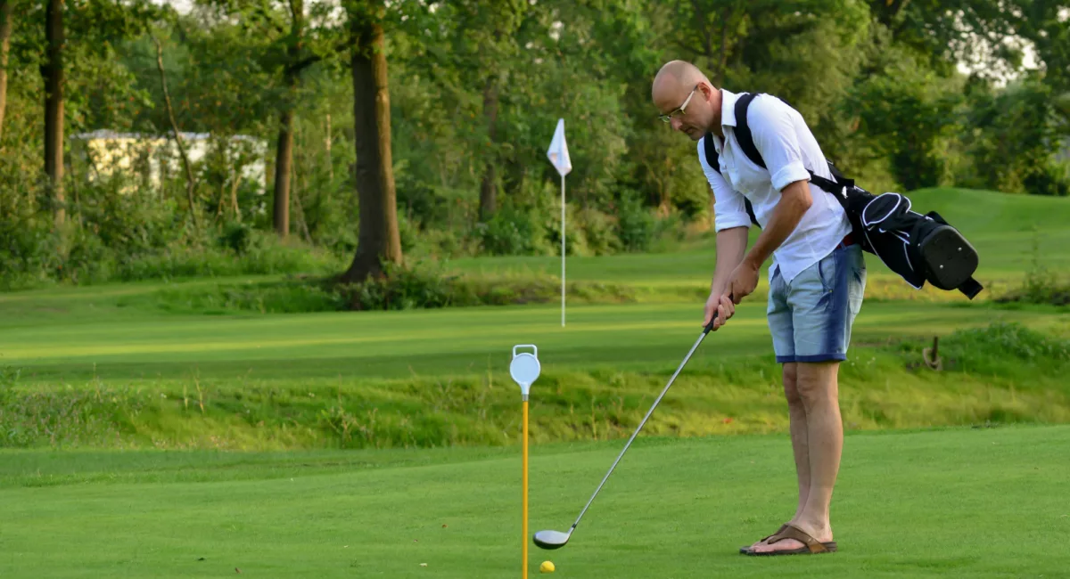 Shortgolfbaan kaps troubadour 