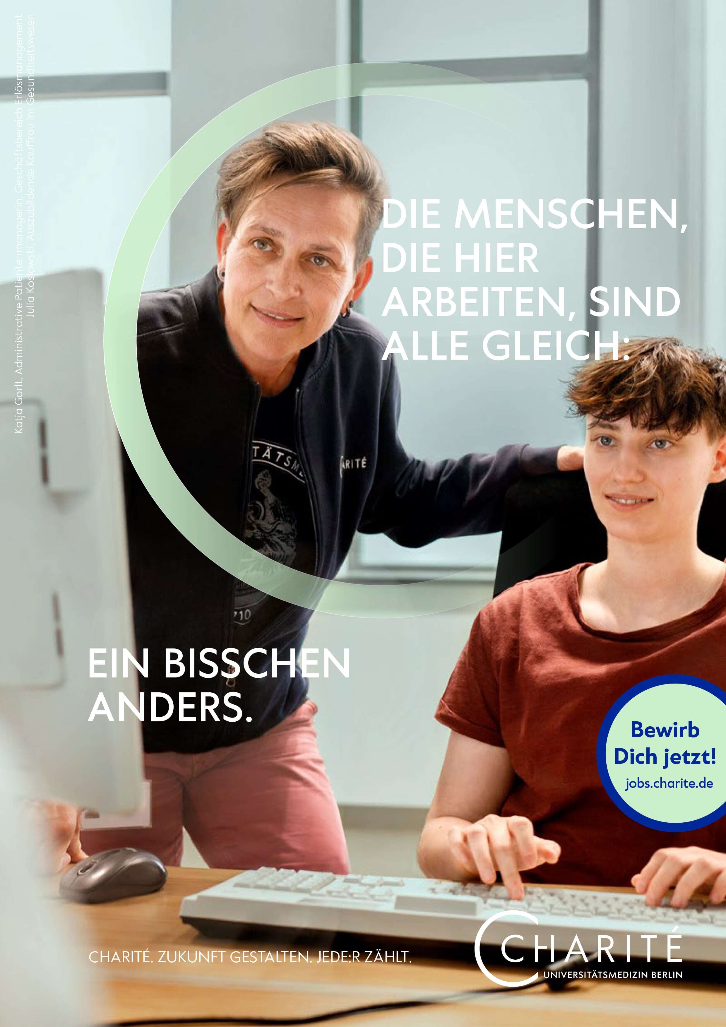 Charite Arbeitgeberkampagne Motiv Katja Julia min