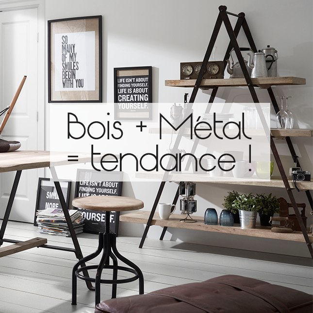 deco bois et metal