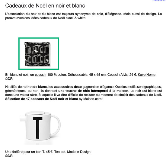 Kavehome presse media