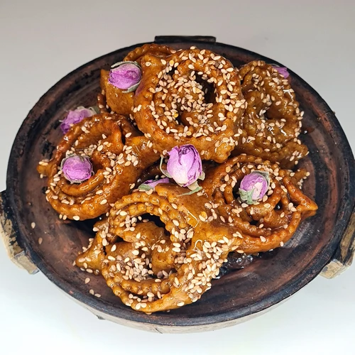 chebakia handgemachtes marokkanisches Gebäck