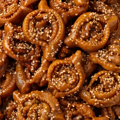 chebakia handgemachtes marokkanisches Gebäck