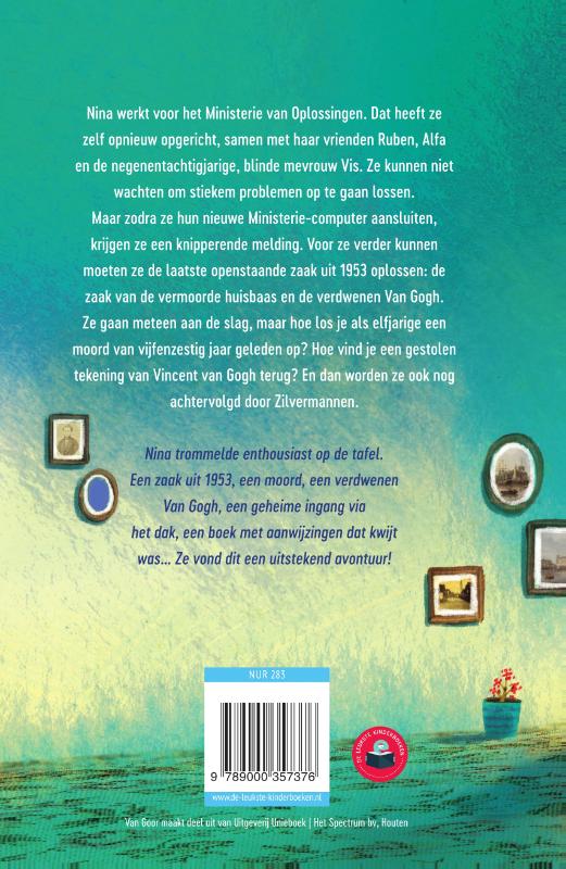Bestel Het ministerie van Oplossingen en de verdwenen Van Gogh van Sanne Rooseboom voordelig bij Bestel Het ministerie van Oplossingen en de verdwenen Van Gogh van Sanne Rooseboom voordelig bij
