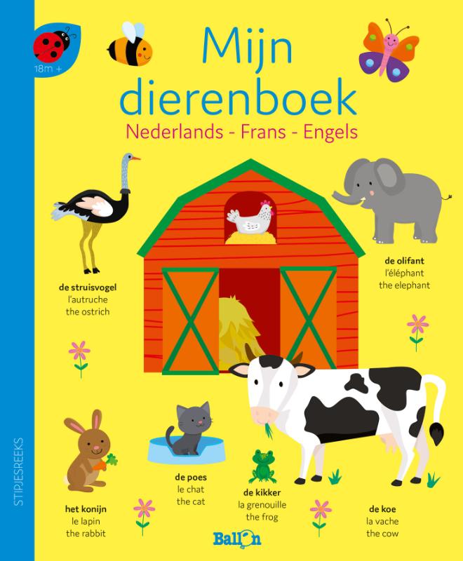 Bestel Mijn dierenboek Nederlands, Frans, Engels