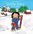 Grote Anna leert skiën