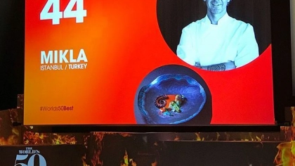 Mikla Restaurant, The World’s 50 Best Restaurant 2018 listesinde 44. sıraya yükseldi 
