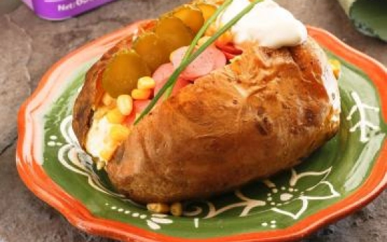 Ekşi Kremalı Karışık Kumpir