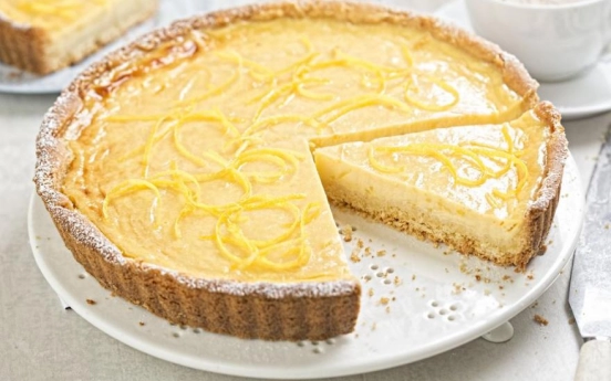 Zencefilli Çörek Tabanlı Limonlu Tart