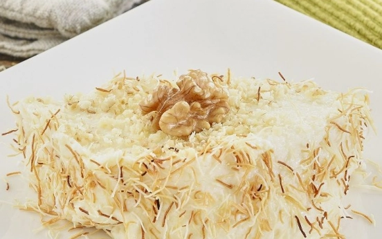 Labneli İrmik Muhallebisi