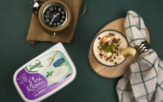 Muzlu ve Ekşi Kremalı Smoothie