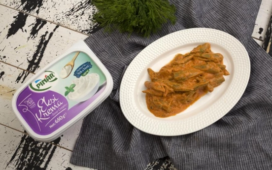 Ekşi Kremalı Taze Bakla