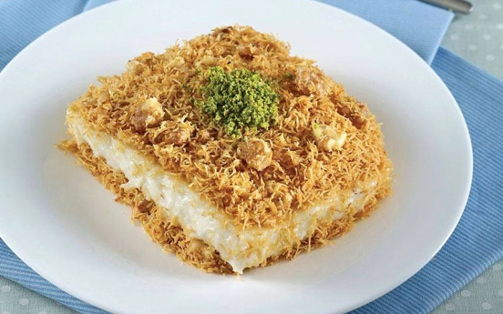 Muhallebili Kadayıf Tatlısı