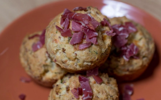 Ekşi Kremalı Tuzlu Muffin