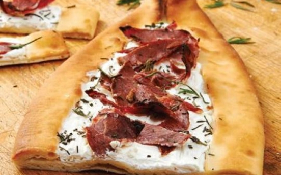 Pınar Labne ve Pastırmalı Pide